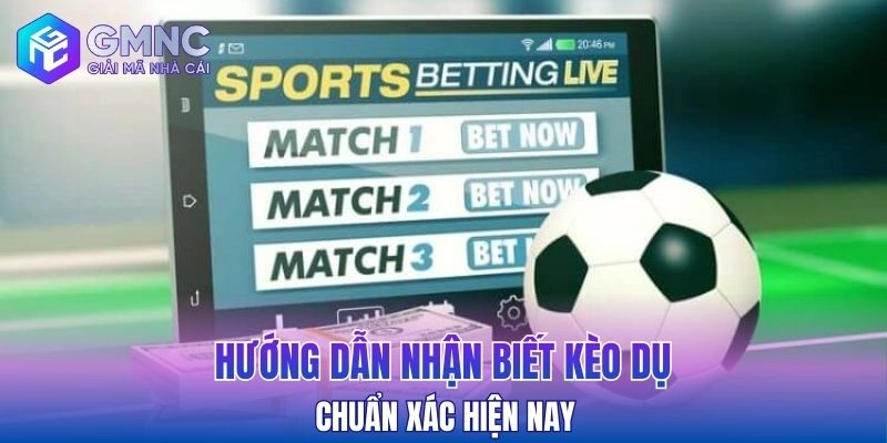 Hướng dẫn nhận biết kèo dụ chuẩn xác hiện nay