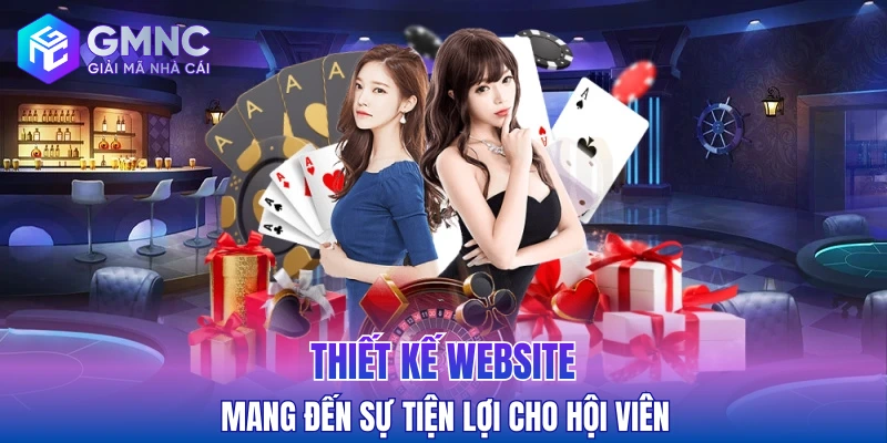 Thiết kế website mang đến sự tiện lợi cho hội viên